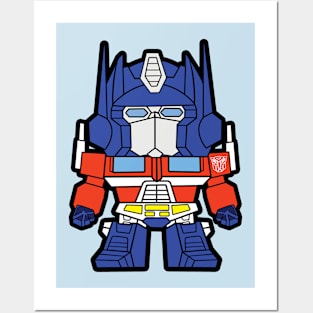 Optimus Prime Chibi Posters and Art